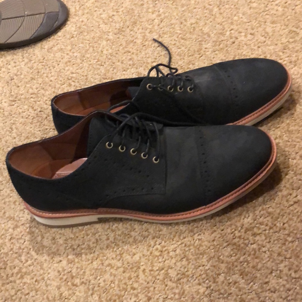 Frye suede dress shoes